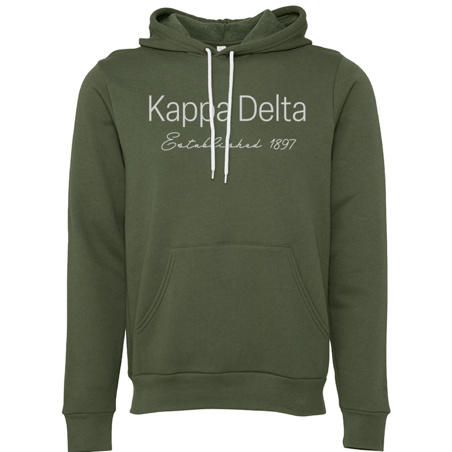 Kappa Delta Embroidered Printed Name Hooded Sweatshirts