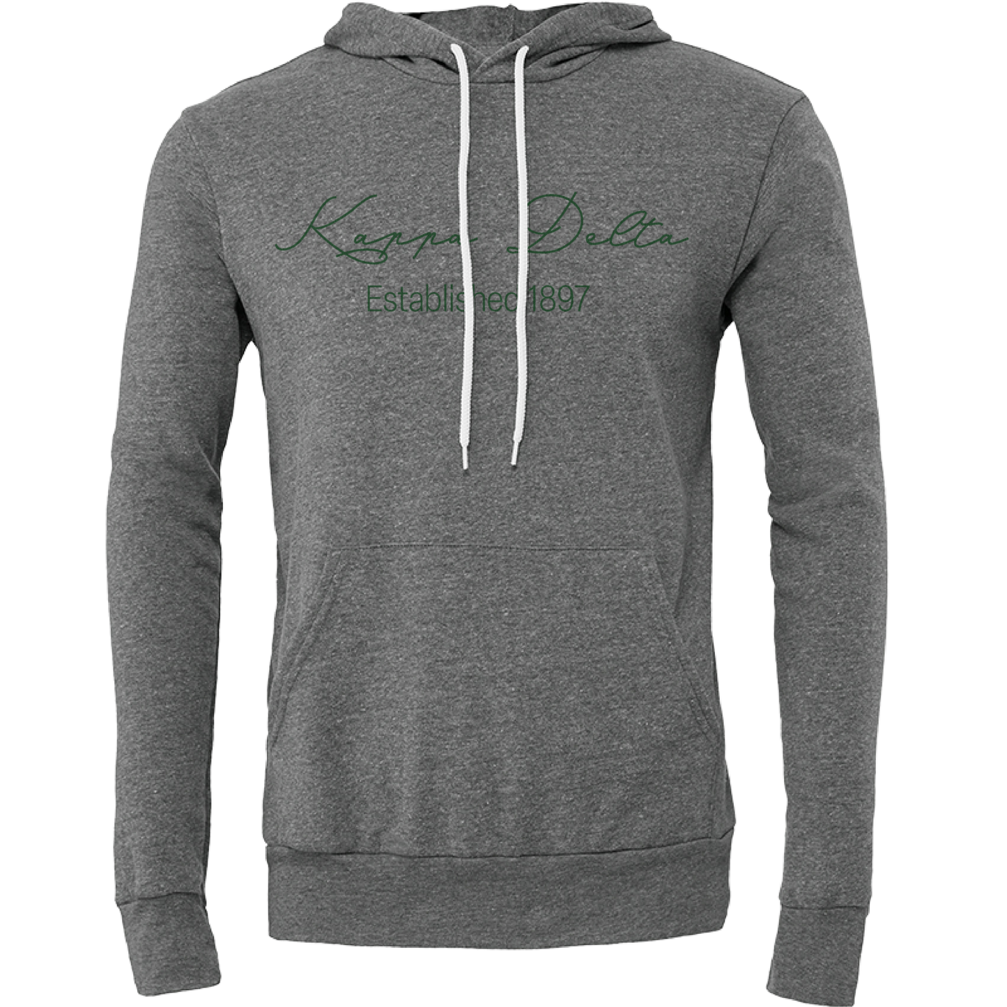 Kappa Delta Embroidered Scripted Name Hooded Sweatshirts