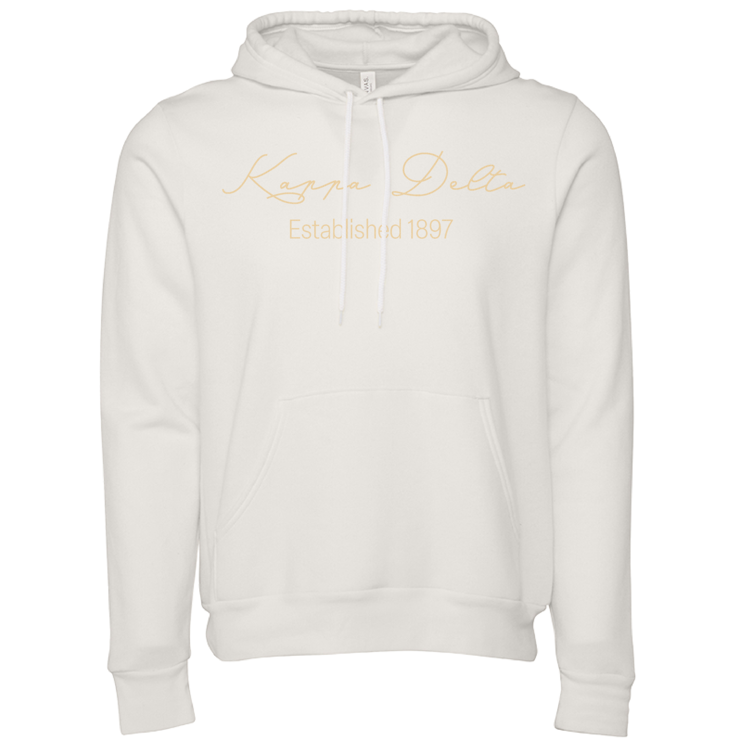 Kappa Delta Embroidered Scripted Name Hooded Sweatshirts