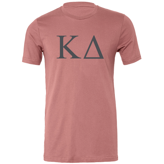 Kappa Delta Lettered Short Sleeve T-Shirts