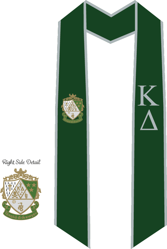 Kappa Delta Graduation Stoles