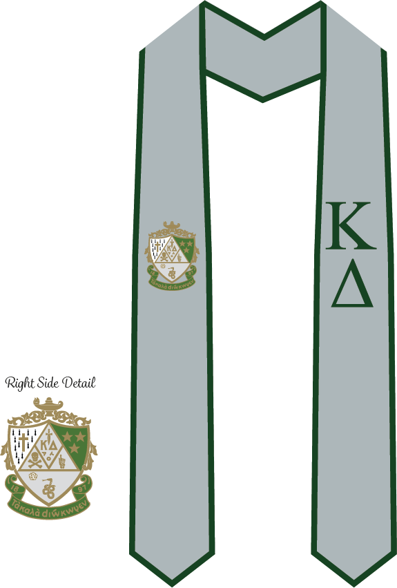 Kappa Delta Graduation Stoles