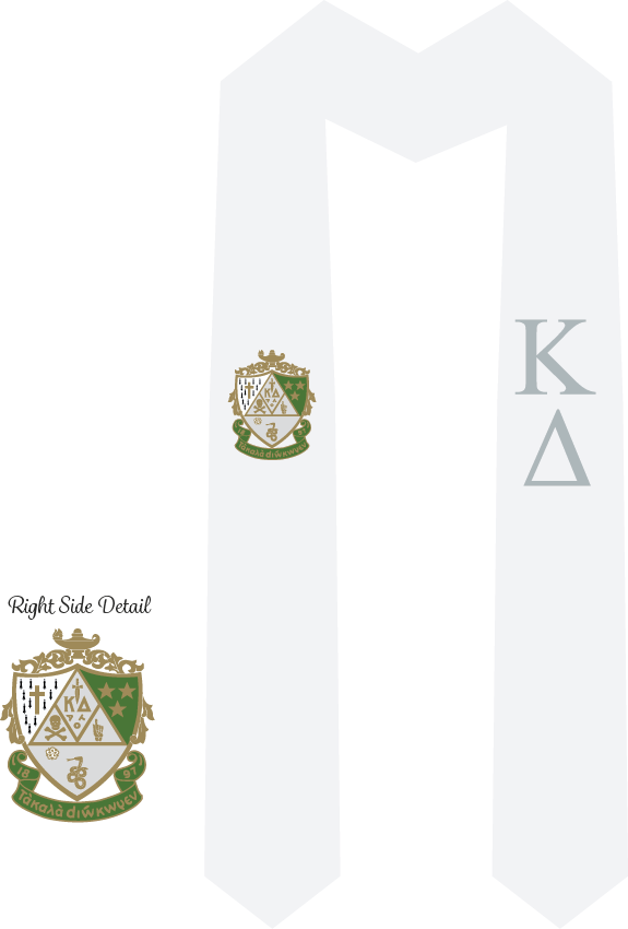 Kappa Delta Graduation Stoles