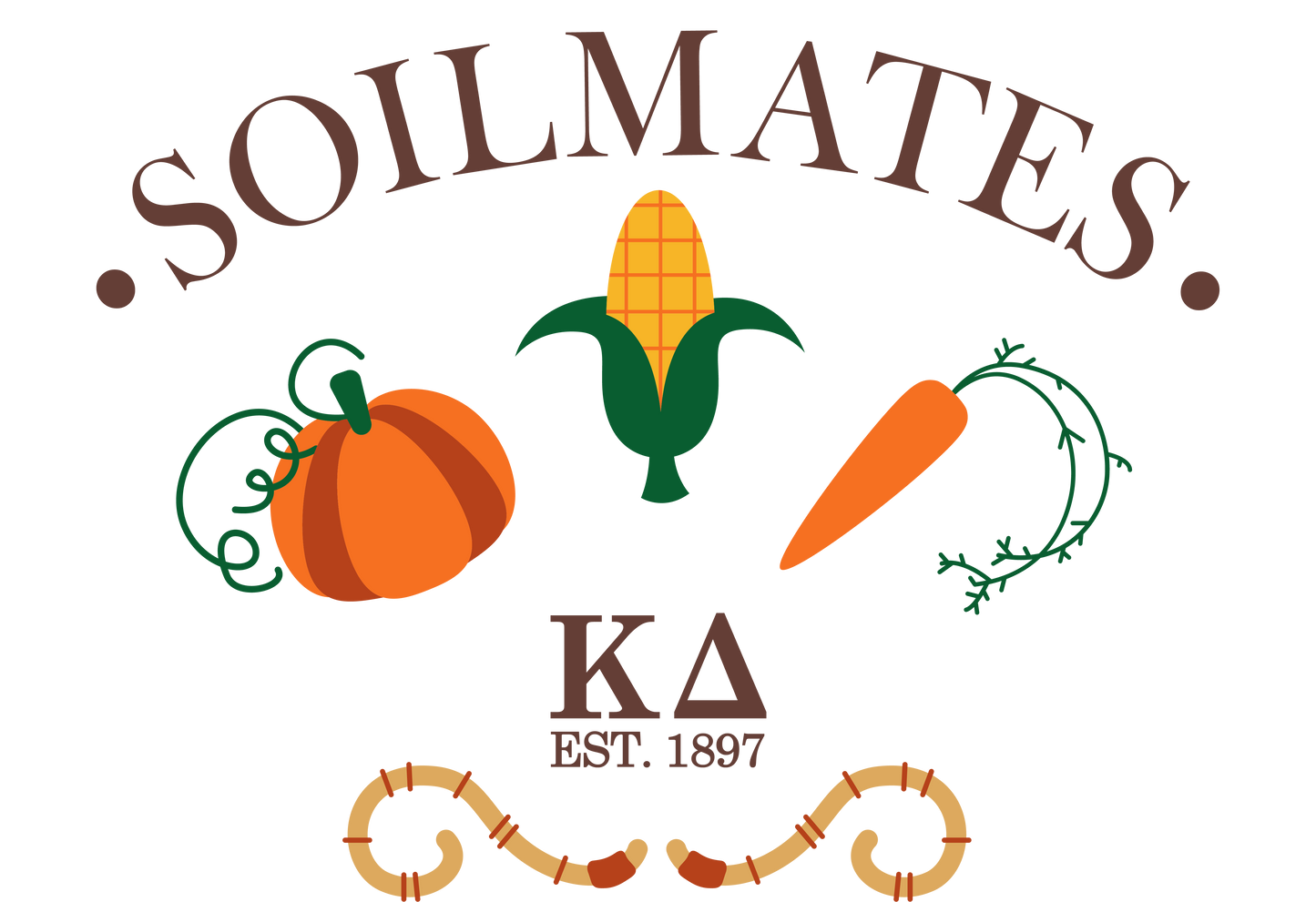 Kappa Delta Soilmates Cropped Hoodie