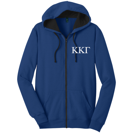 Kappa Kappa Gamma Zip-Up Hooded Sweatshirts