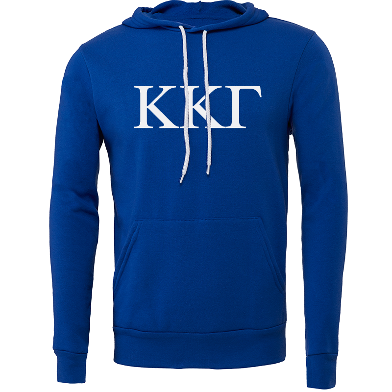 Kappa Kappa Gamma Lettered Hooded Sweatshirts