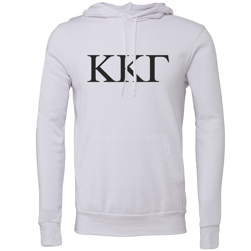 Kappa Kappa Gamma Lettered Hooded Sweatshirts