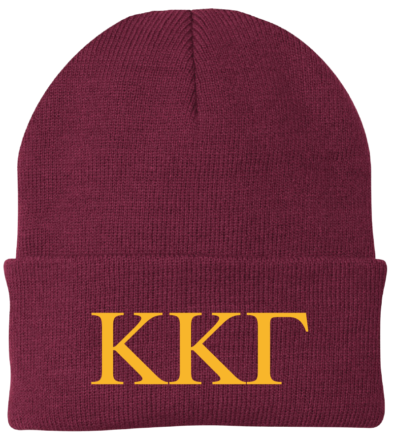 Kappa Kappa Gamma Lettered Beanies