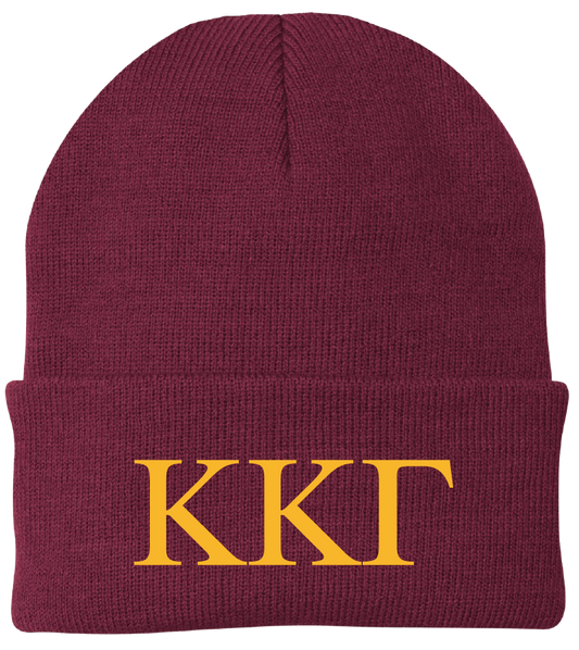 Kappa Kappa Gamma Lettered Beanies