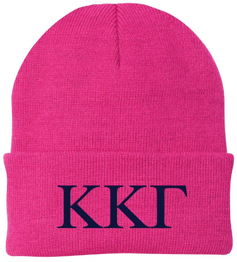 Kappa Kappa Gamma Lettered Beanies