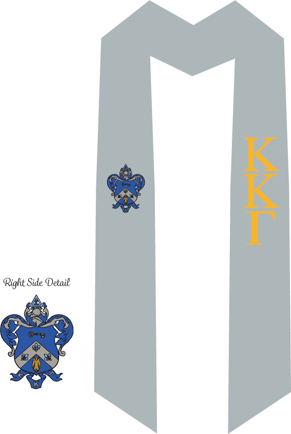 Kappa Kappa Gamma Graduation Stoles