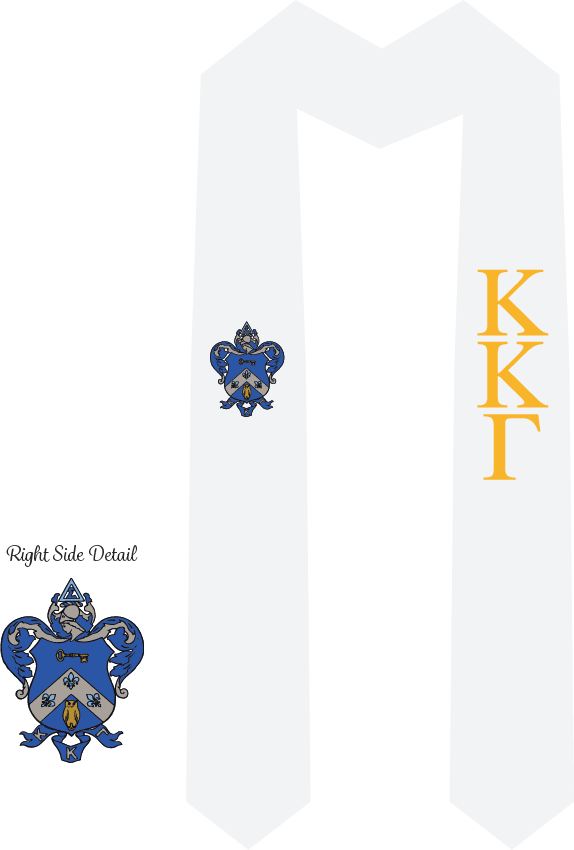 Kappa Kappa Gamma Graduation Stoles