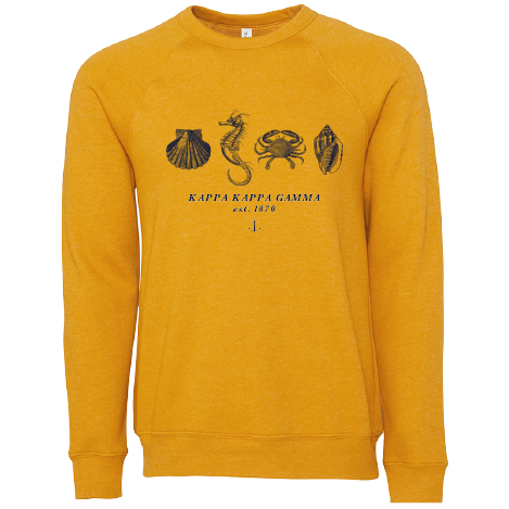 Kappa Kappa Gamma Nautical Graphic Crewnecks