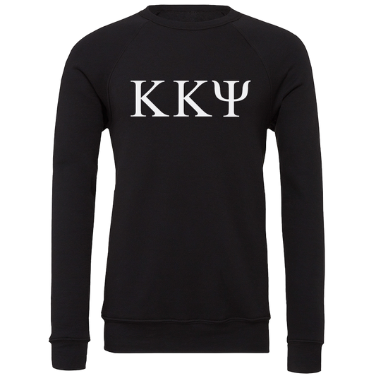 Kappa Kappa Psi Embroidered Lettered Crewneck Sweatshirts