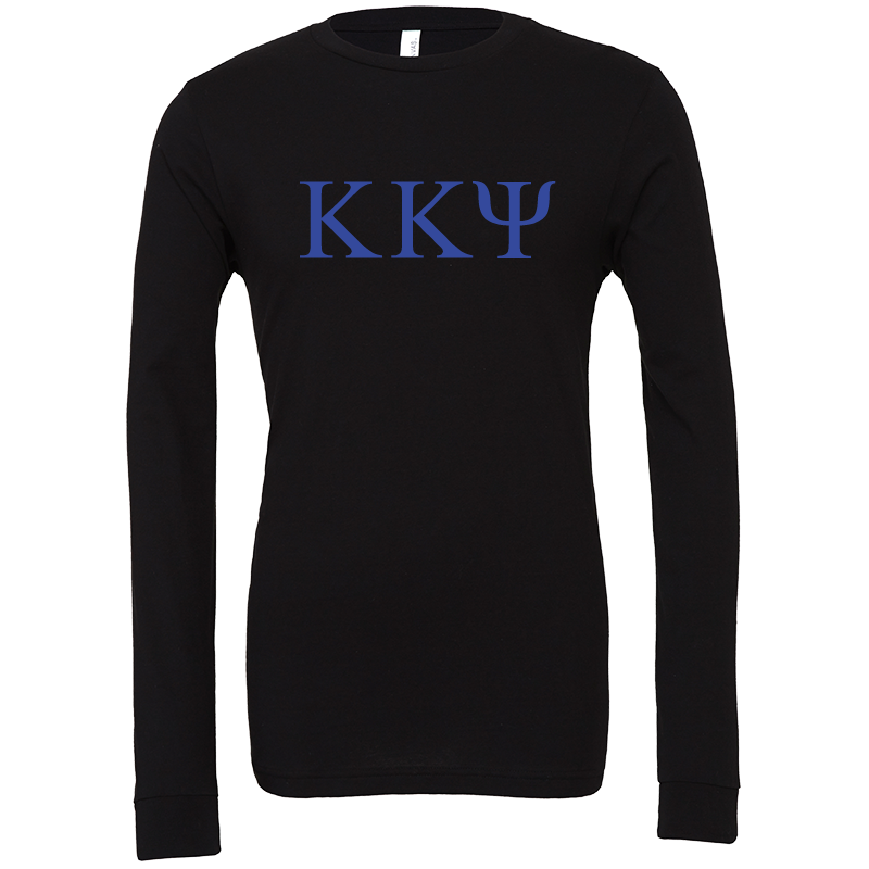 Kappa Kappa Psi Lettered Long Sleeve T-Shirts