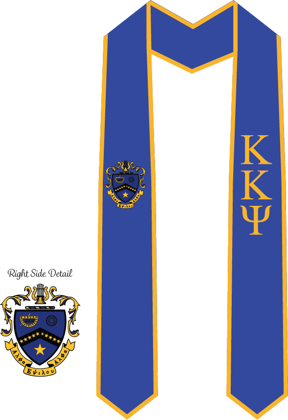 Kappa Kappa Psi Graduation Stoles