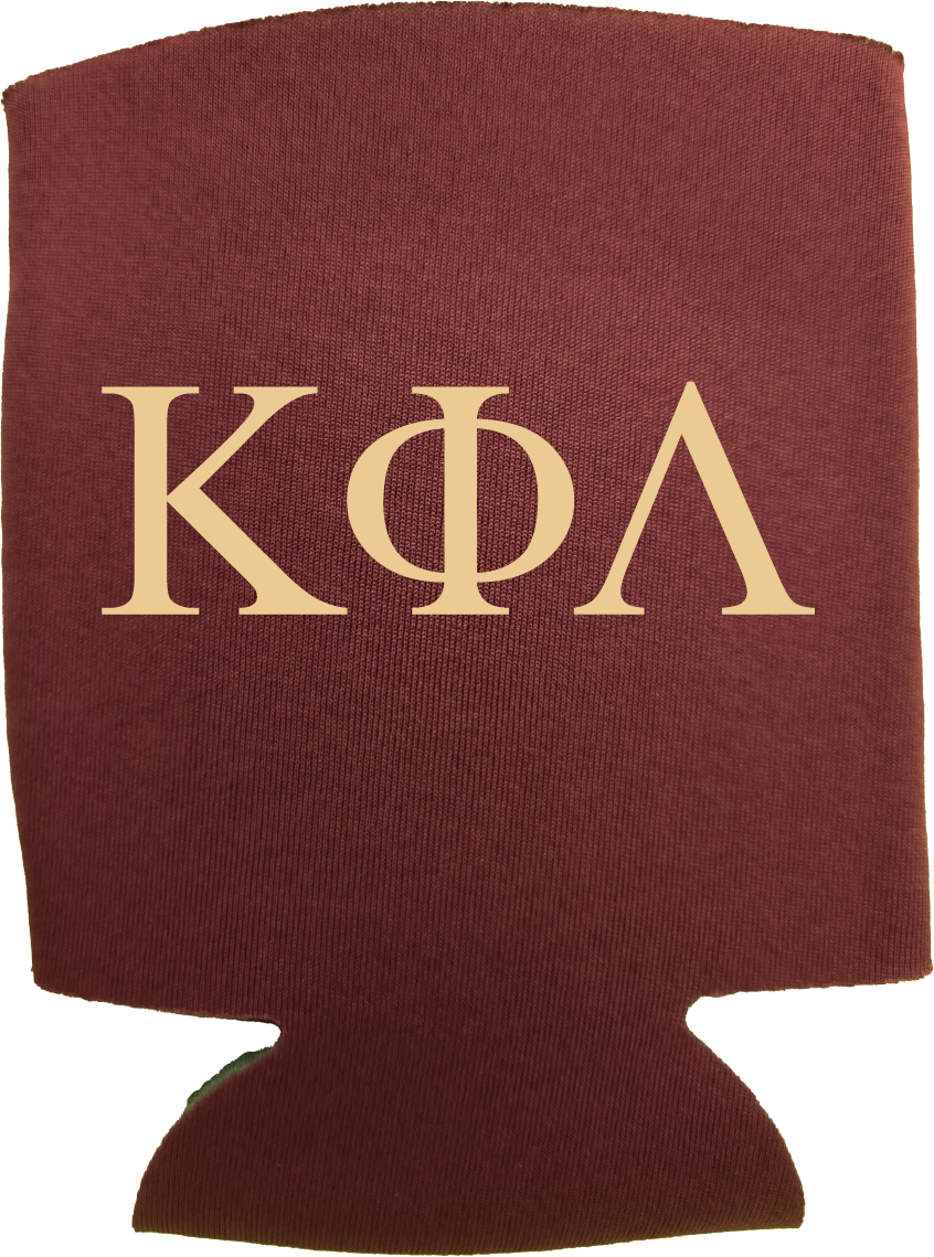 Kappa Phi Lambda Can Coozies