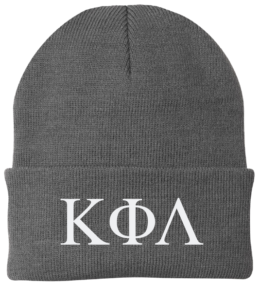 Kappa Phi Lambda Lettered Beanies