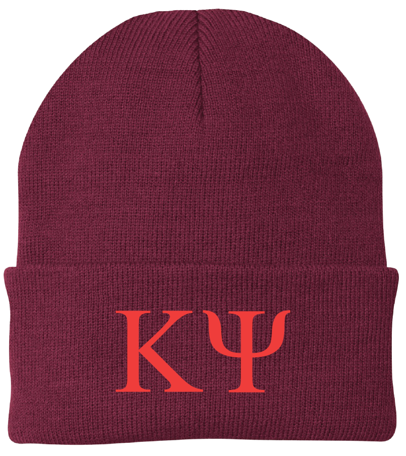 Kappa Psi Lettered Beanies