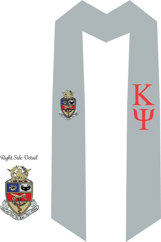 Kappa Psi Graduation Stoles