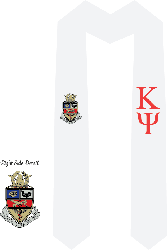 Kappa Psi Graduation Stoles