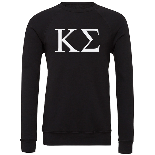 Kappa Sigma Lettered Crewneck Sweatshirts