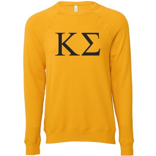 Kappa Sigma Embroidered Lettered Crewneck Sweatshirts