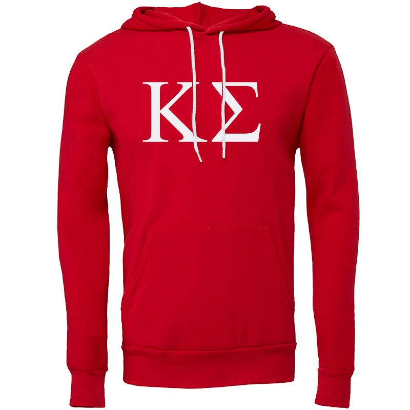 Kappa Sigma Lettered Hooded Sweatshirts