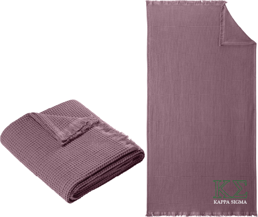 Kappa Sigma Letters and Name Blankets