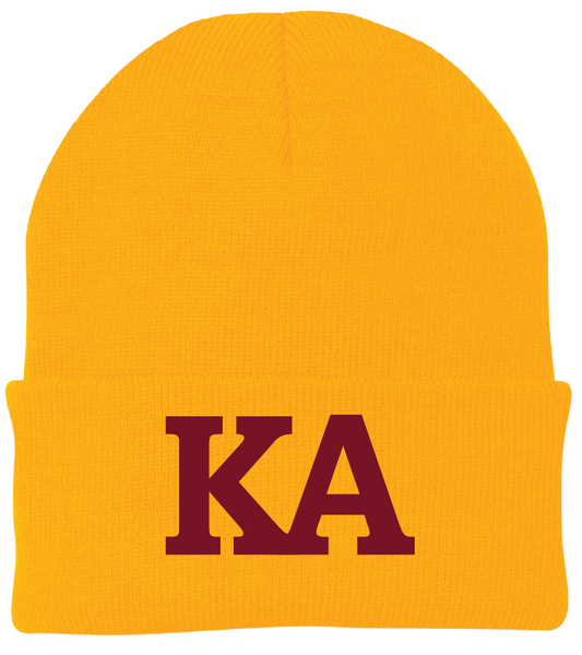 Kappa Alpha Lettered Beanies
