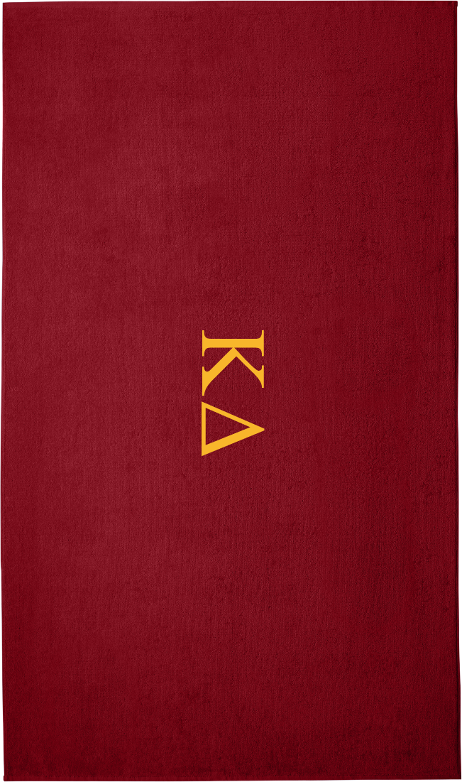 Kappa Delta Lettered Beach Towels