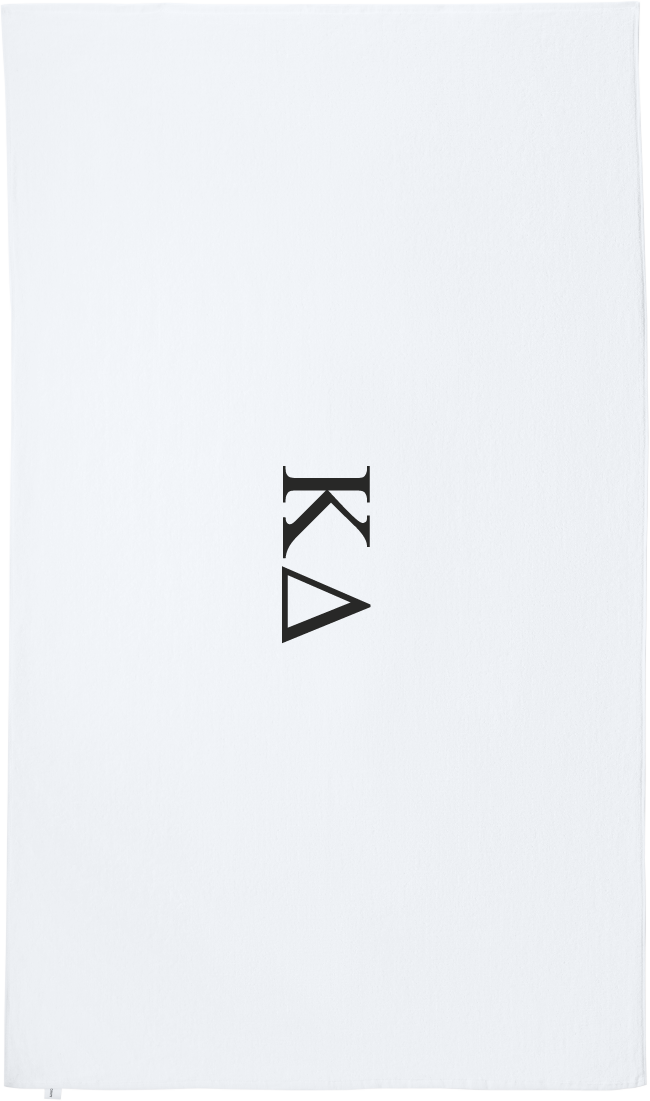 Kappa Delta Lettered Beach Towels
