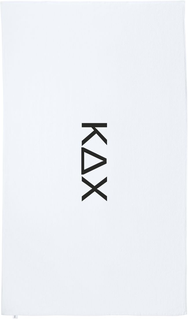 Kappa Delta Chi Lettered Beach Towels