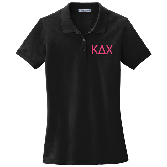 Kappa Delta Chi Ladies' Embroidered Polo Shirt
