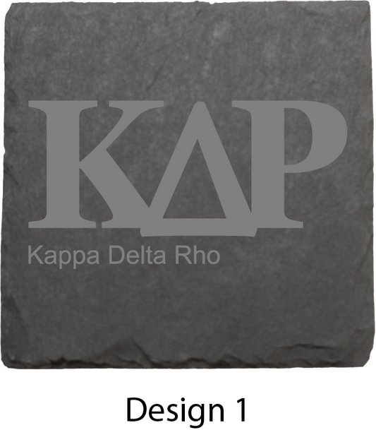 Kappa Delta Rho Stone Coasters - 4-Pack