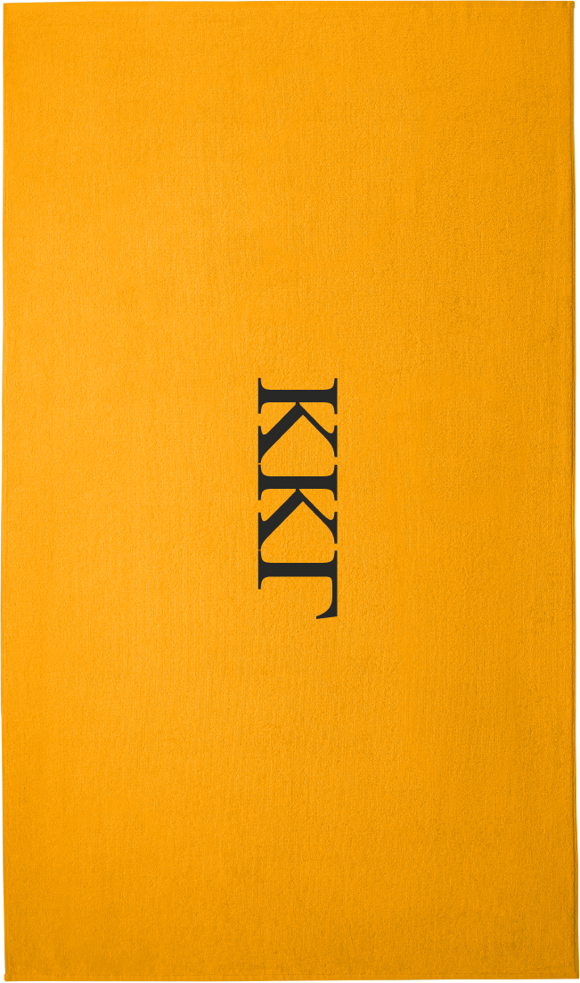Kappa Kappa Gamma Lettered Beach Towels