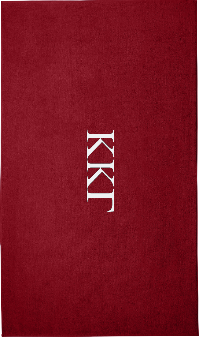 Kappa Kappa Gamma Lettered Beach Towels