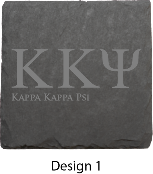 Kappa Kappa Psi Stone Coasters - 4-Pack