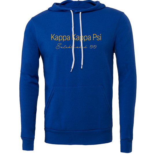 Kappa Kappa Psi Embroidered Printed Name Hooded Sweatshirts