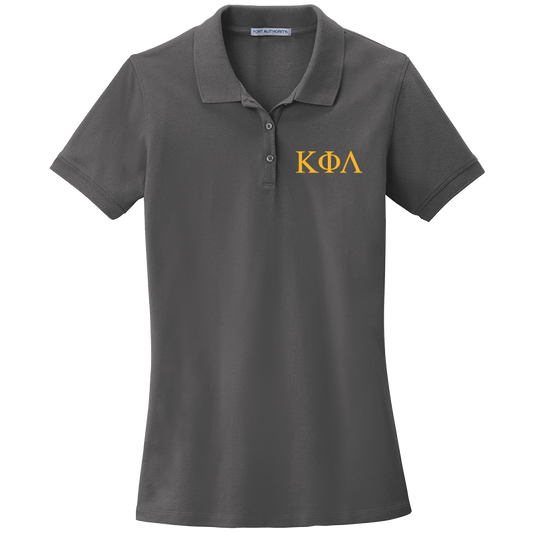 Kappa Phi Lambda Ladies' Embroidered Polo Shirt