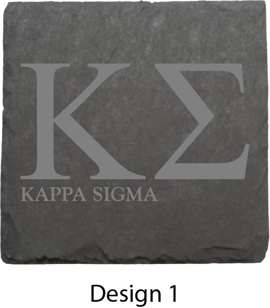 Kappa Sigma Stone Coasters - 4-Pack