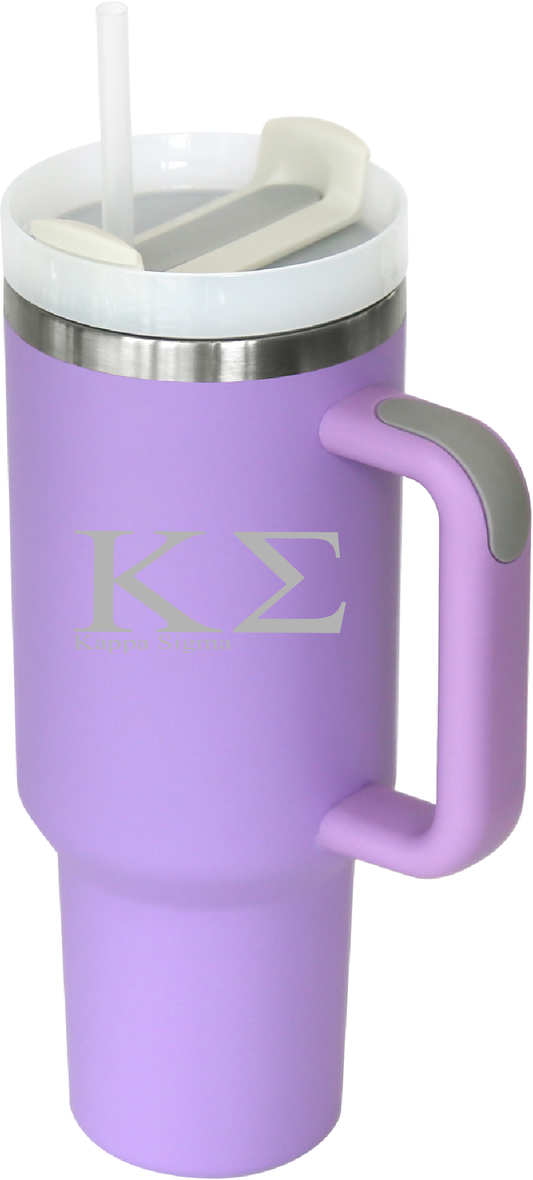 Kappa Sigma Lettered 40oz Tumblers