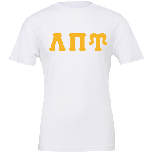 Lambda Pi Upsilon Lettered Short Sleeve T-Shirts