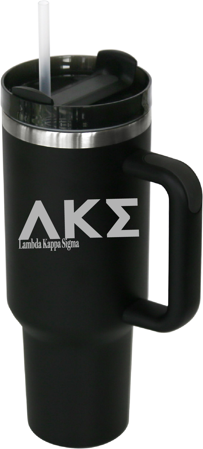 Lambda Kappa Sigma Lettered 40oz Tumblers