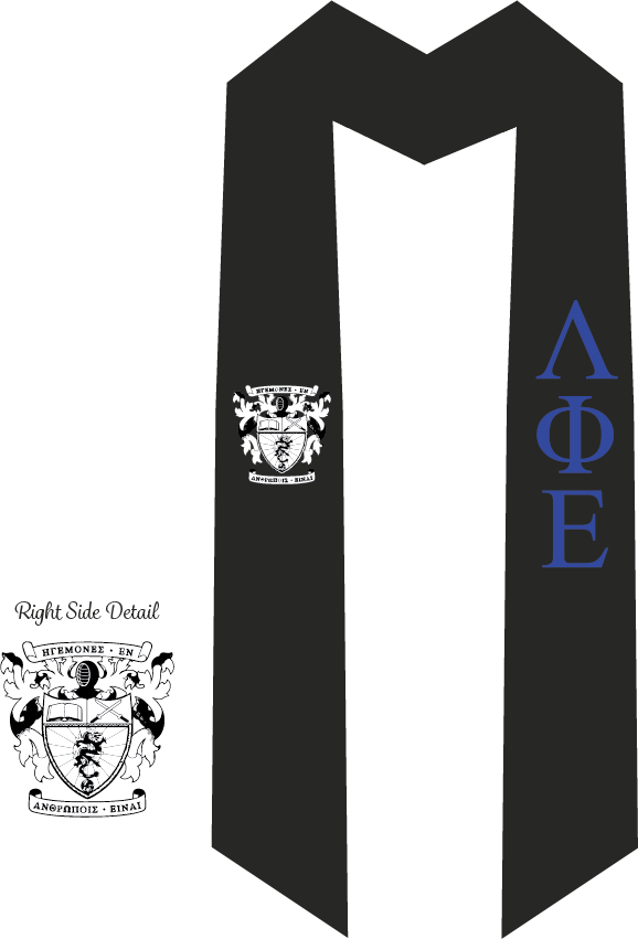 Lambda Phi Epsilon Graduation Stoles