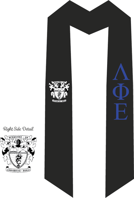 Lambda Phi Epsilon Graduation Stoles