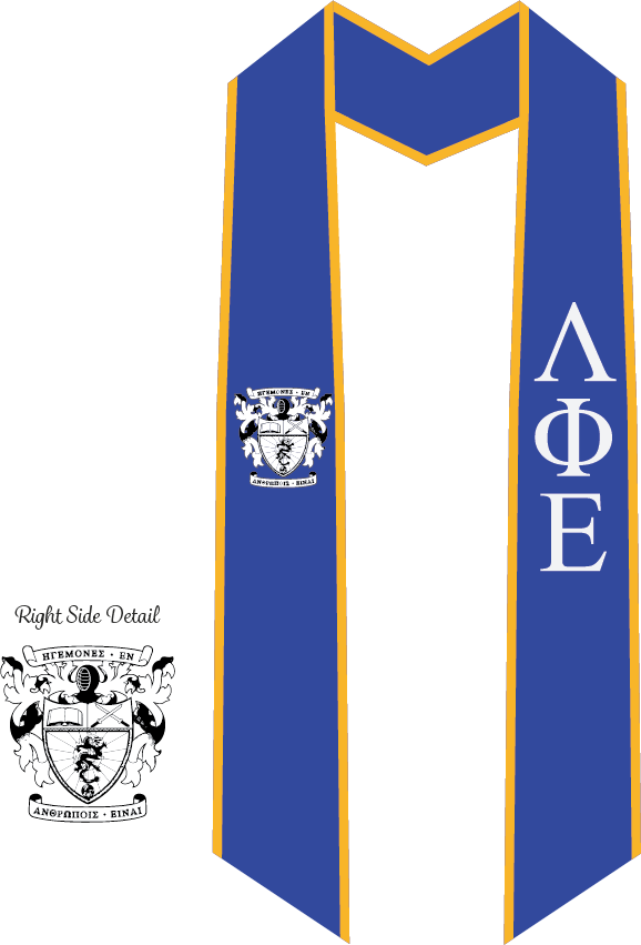 Lambda Phi Epsilon Graduation Stoles