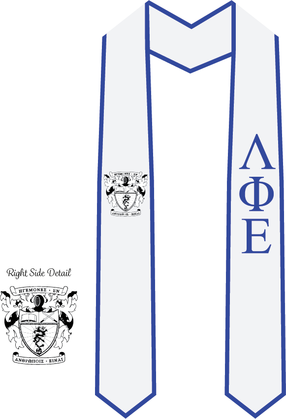 Lambda Phi Epsilon Graduation Stoles
