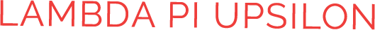 Lambda Pi Upsilon Stickers
