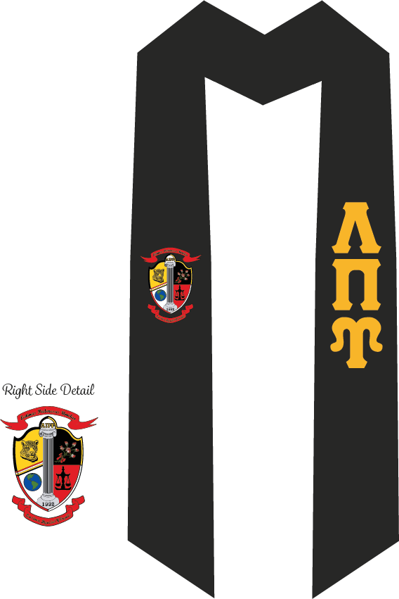 Lambda Pi Upsilon Graduation Stoles